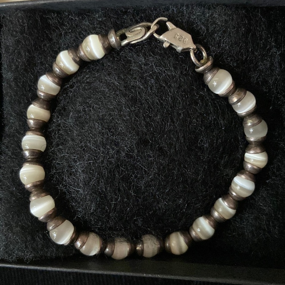 Silver bracelet